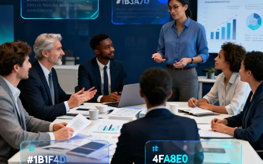 Equipo de RJ Staffing Solutions en sesión de estrategia de atracción y retención de talento